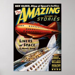 Póster Liners de Espaço