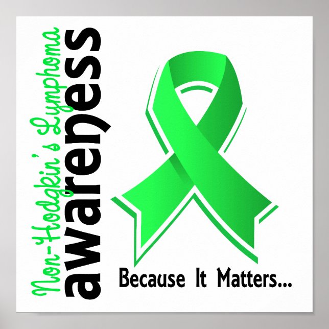 Póster Linfoma Não-Hodgkin Sensibilização 5 (Frente)