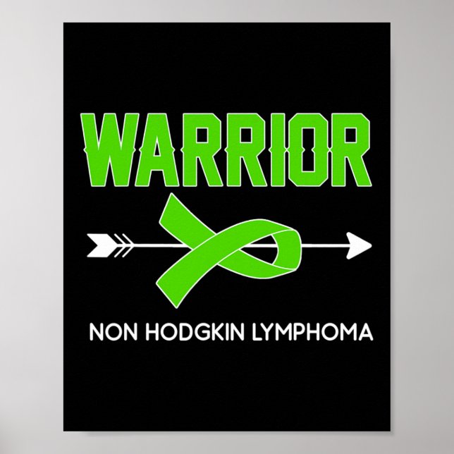 Poster Linfoma Não Hodgkin Sensível Ao Cancer Sanguíneo (Frente)