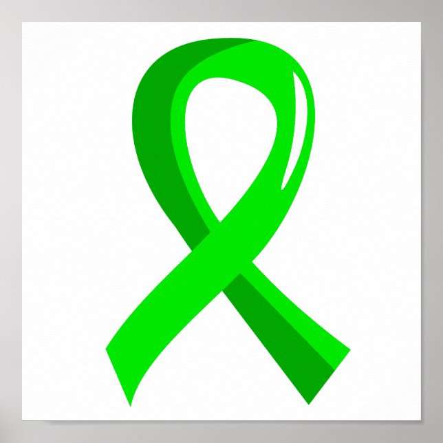 Póster Linfoma Verde limão Fita 3 (Frente)