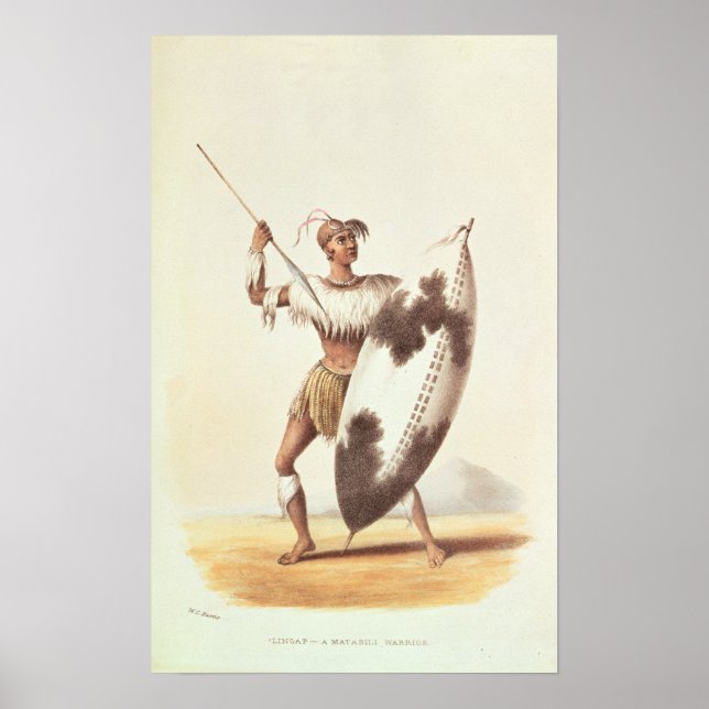 Póster Lingap, um Matabili Warrior (Frente)
