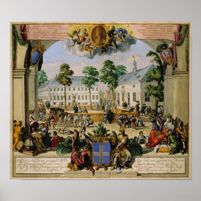 Poster Lingen (1700) (Frente)