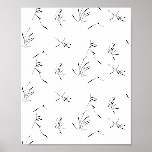 Poster Língua, Cinza de pomba (Frente)