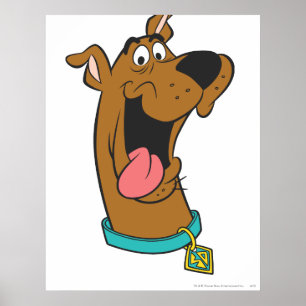Póster Língua de Scooby-Doo para fora