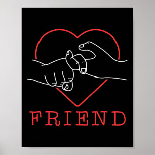 Poster Língua de Sinais Amiga Linguagem Orgulho Conscient