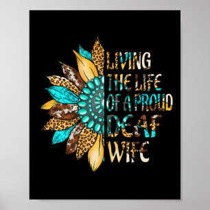 Poster Língua De Sinais Vivendo A Vida De Uma Orgulhosa M