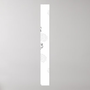 Poster Língua, Placa de Suporte de Deriva de Neve