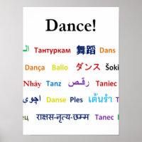 Linguagem de dança!