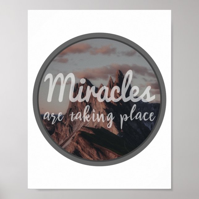 Poster linguagem inspiradora matinal para amor próprio (Frente)