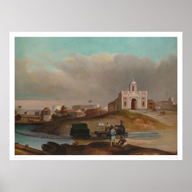 Poster Linha Aspinwall California (1160) (Frente)