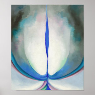 Poster Linha Azul Georgia O'Keeffe