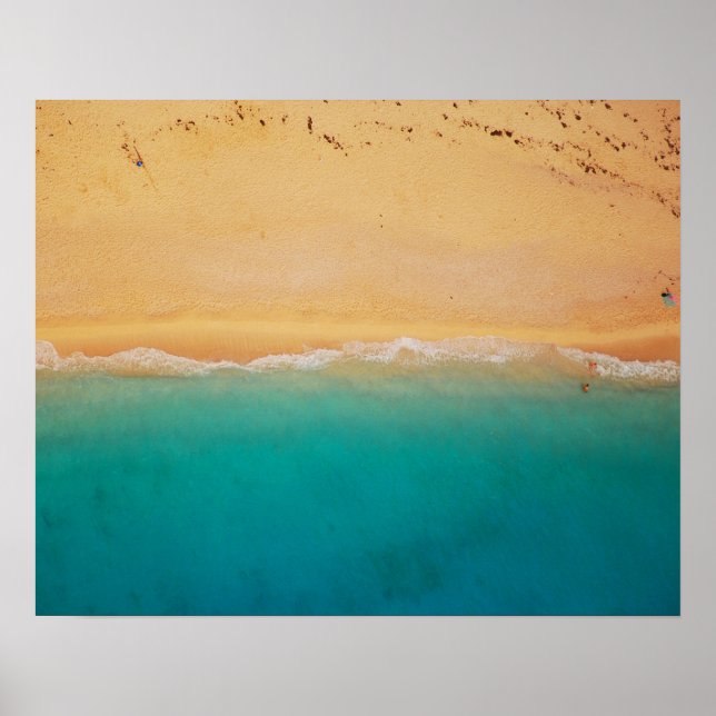 Póster Linha costeira (Frente)