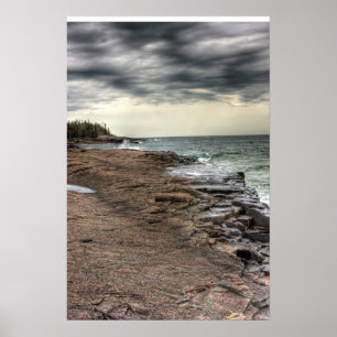 Poster Linha costeira do Grand Marais