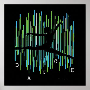 Póster Linha dançarino (v2)