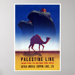 Poster Linha de Palestina