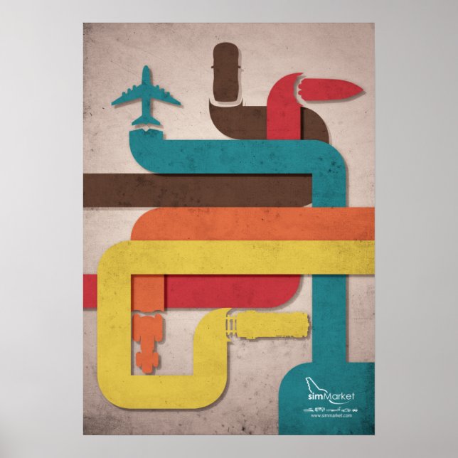 Poster Linha de simulação (Frente)