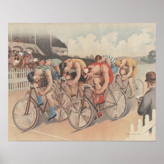 Póster Linha de término superior (Frente)