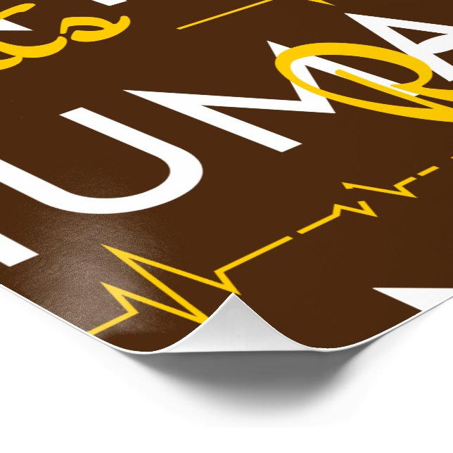 Póster Linha de vida dos direitos humanos (Canto)