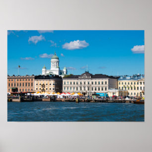 Poster Linha do horizonte de Helsínquia