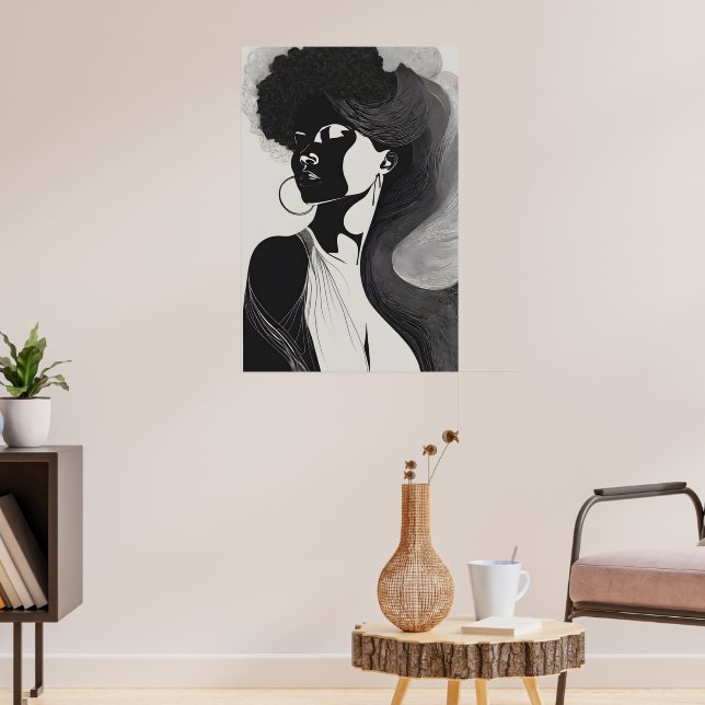 Poster Linha Feminina (Sala de Estar 3)