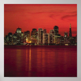 Poster Linha Nitetime de São Francisco