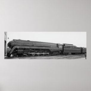 Póster Linha Norfolk & Western #611