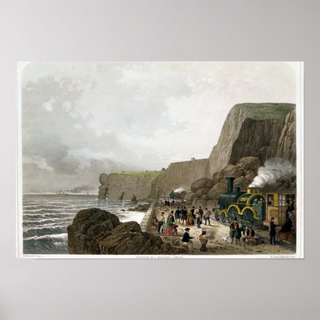 Poster Linha South Devon (Frente)