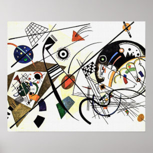 Poster Linha Transversal - Kandinsky