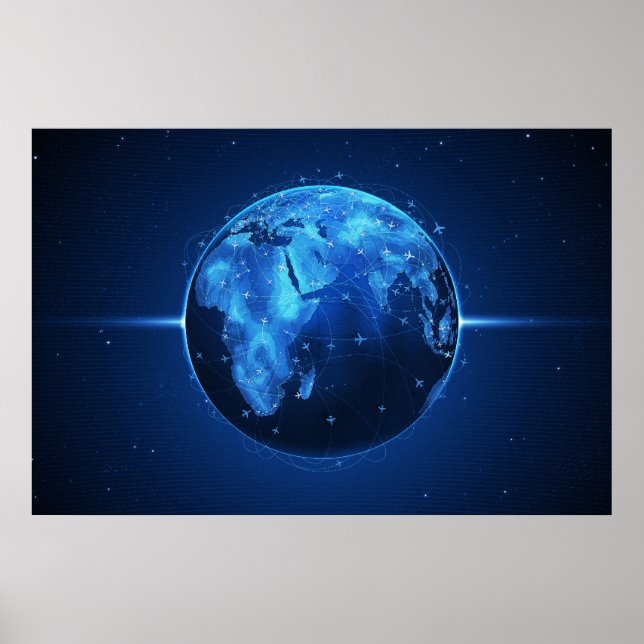 Poster Linhas Aéreas (Frente)