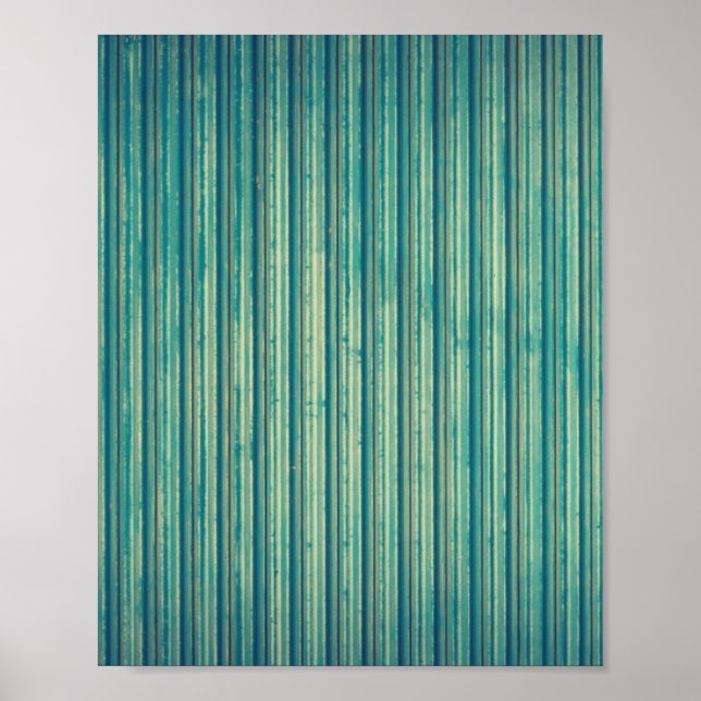 Poster Linhas Azuis Estrias (Frente)