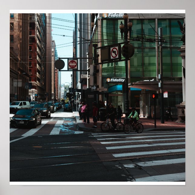 Poster Linhas de Mercado (Frente)