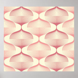 Poster Linhas Geométricas: Fundo sem Abstrato.