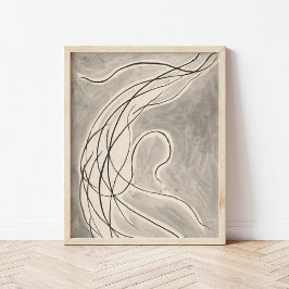 Poster Linhas Rítmicas | Abraham Walkowitz