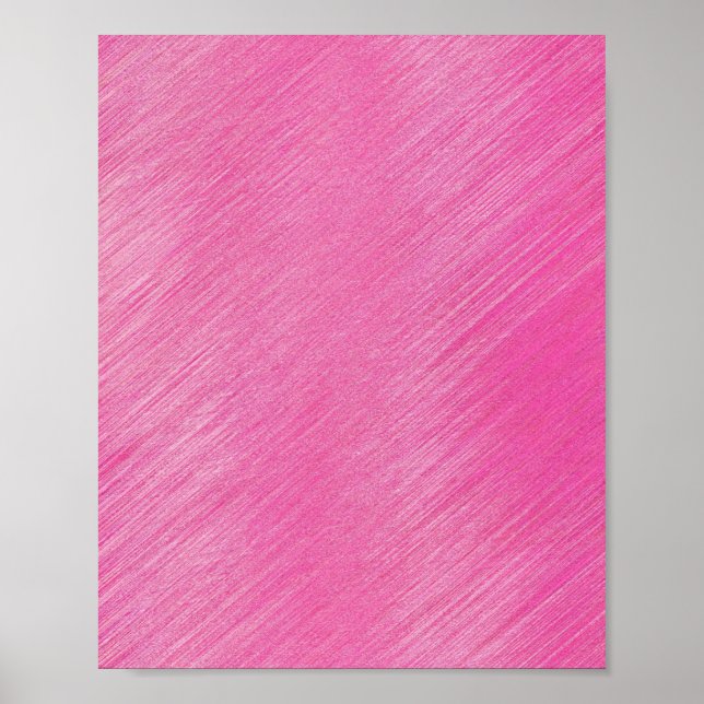 Poster Linhas Rosa (Frente)