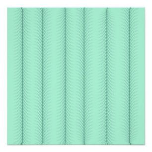 Póster Linhas verticais no padrão verde da casa da moeda