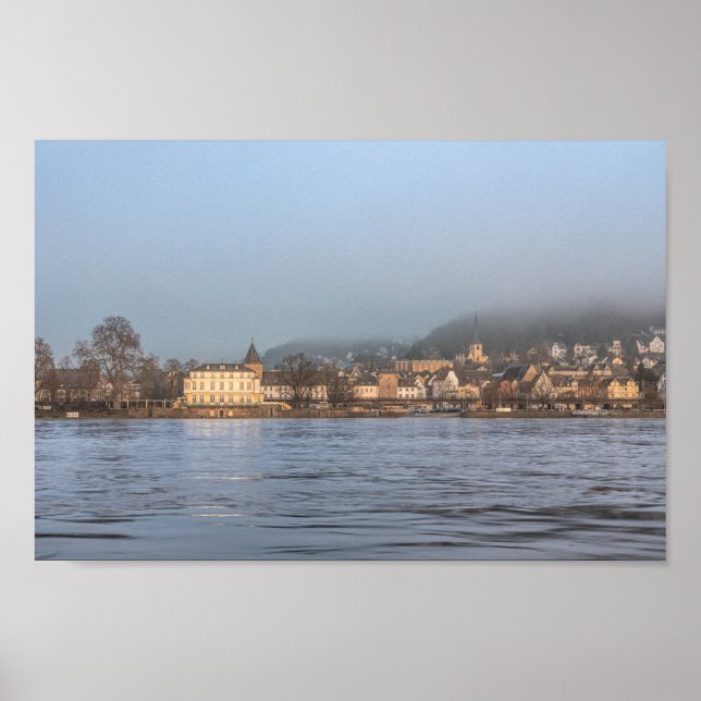 Poster Linz am Rhein, Alemanha (Frente)