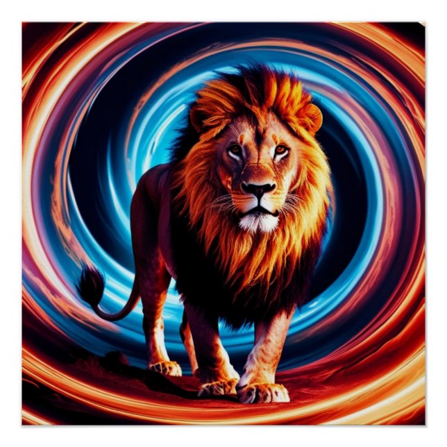 Póster Lion Gyre Poster (Frente)