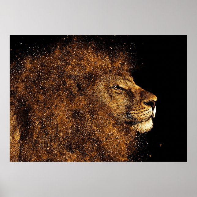 Poster Lion King Lion (Frente)