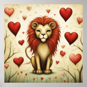 Poster Lion Love 2
