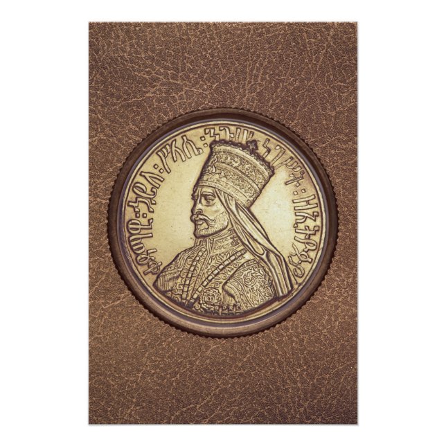 Póster Lion of Judah Jah Rastafari Reggae Roots Poster (Frente)