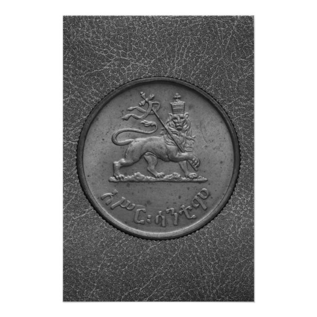 Póster Lion of Judah Jah Rastafari Reggae Roots Poster (Frente)