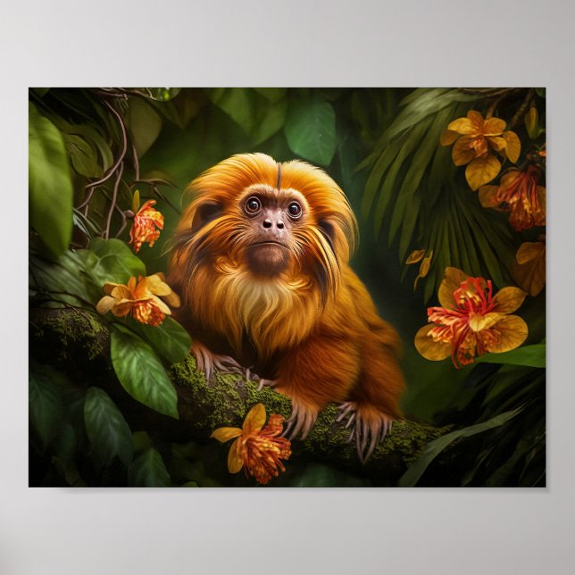 Poster Lion Tamarin (Frente)
