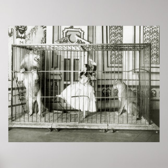 Poster Lion Tamer: 1897 (Frente)