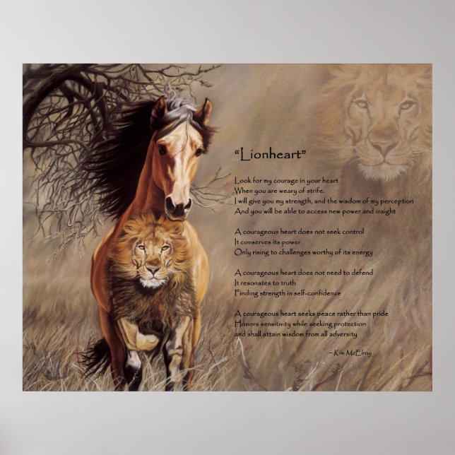 Póster Lioncoração (Frente)