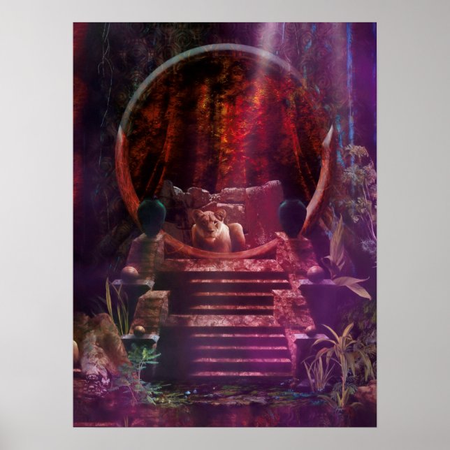 Poster Lioness Guardian (Frente)