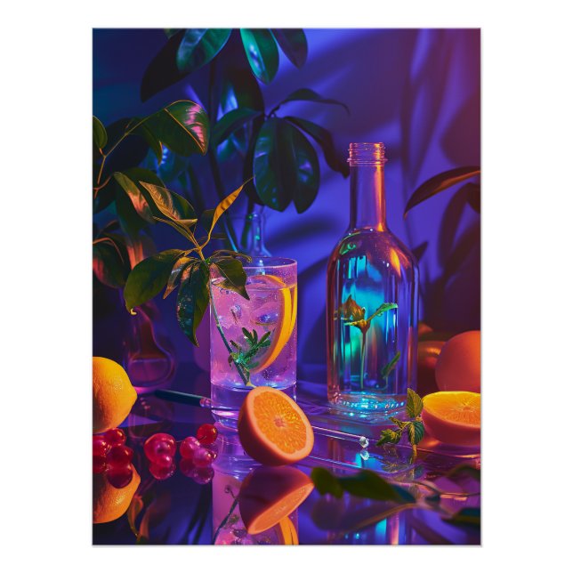 Póster Líquido (Frente)