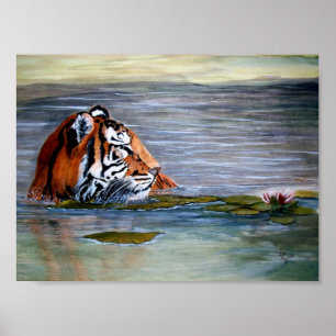 Póster Lírio de tigre