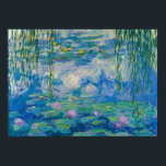 Poster Lírios, 1916-1919, por Claude Monet<br><div class="desc">Claude Monet - Waterlily,  1916-1919. Oscar-Claude Monet (1840-1926) foi pintor e fundador francês da pintura impressionista que é vista como um precursor chave do modernismo,  especialmente em suas tentativas de pintar a natureza à medida que a percebia.</div>