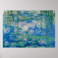 Lírios, 1916-1919, por Claude Monet