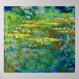 Poster Lírios d'água - Le Bassin des Ninfheas por Monet